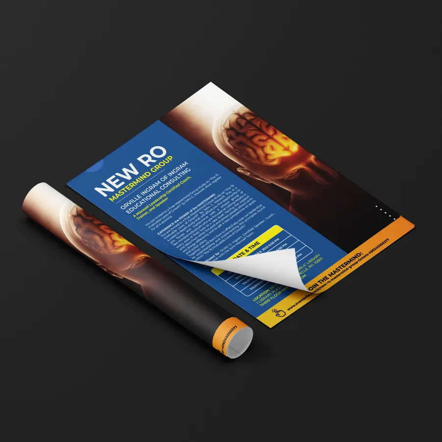 Business group flyer design